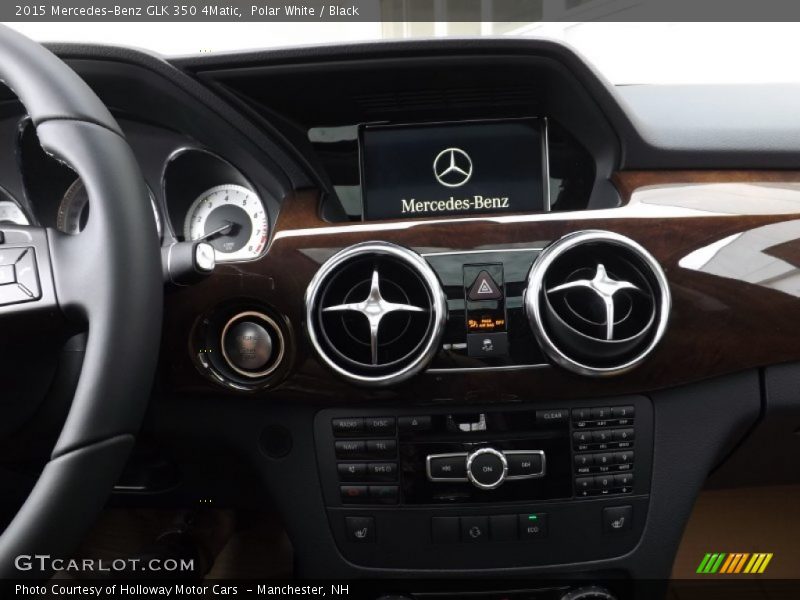 Polar White / Black 2015 Mercedes-Benz GLK 350 4Matic