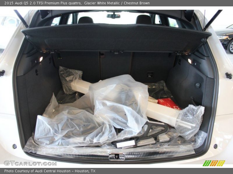 Glacier White Metallic / Chestnut Brown 2015 Audi Q5 2.0 TFSI Premium Plus quattro