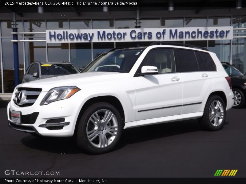 Polar White / Sahara Beige/Mocha 2015 Mercedes-Benz GLK 350 4Matic