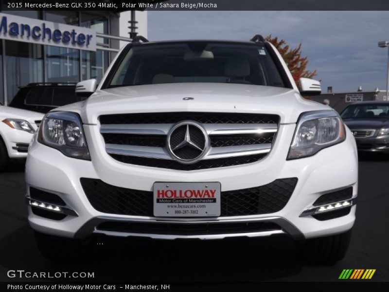 Polar White / Sahara Beige/Mocha 2015 Mercedes-Benz GLK 350 4Matic