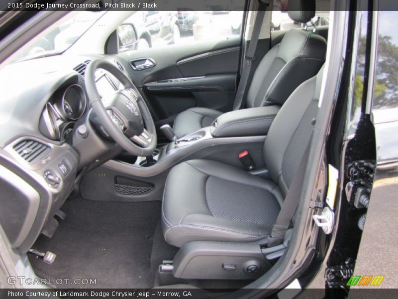Pitch Black / Black 2015 Dodge Journey Crossroad