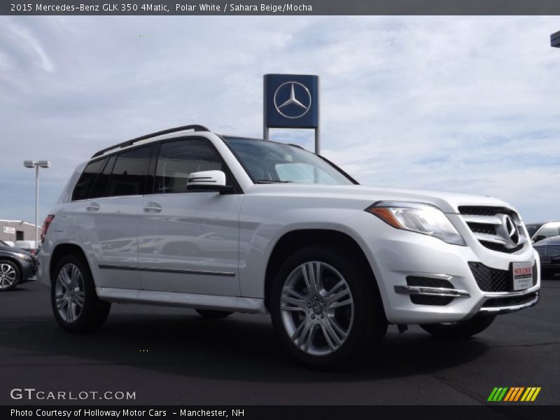 Polar White / Sahara Beige/Mocha 2015 Mercedes-Benz GLK 350 4Matic