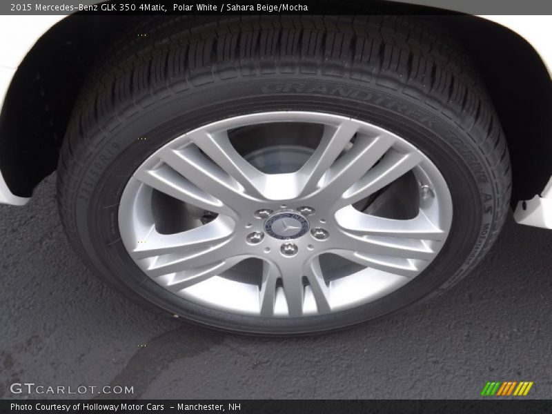 Polar White / Sahara Beige/Mocha 2015 Mercedes-Benz GLK 350 4Matic