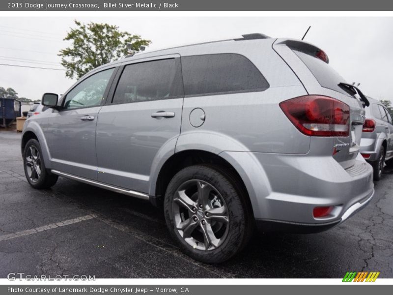 Billet Silver Metallic / Black 2015 Dodge Journey Crossroad