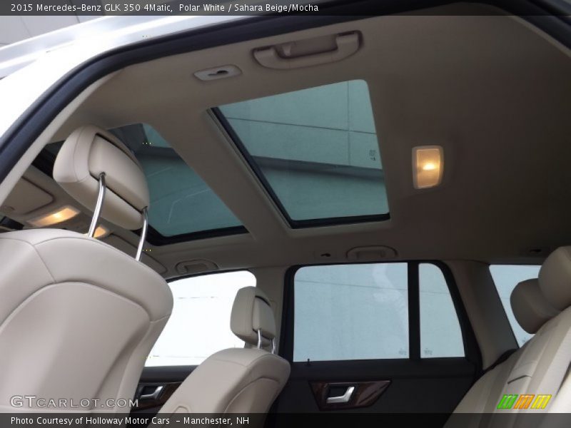 Polar White / Sahara Beige/Mocha 2015 Mercedes-Benz GLK 350 4Matic