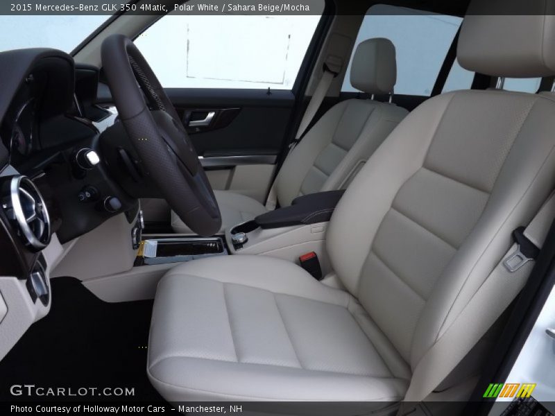 Polar White / Sahara Beige/Mocha 2015 Mercedes-Benz GLK 350 4Matic