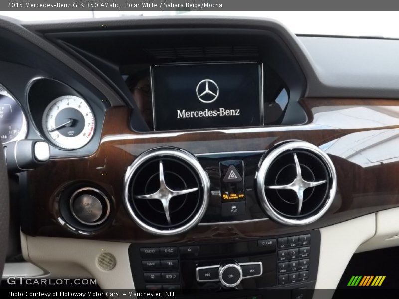 Polar White / Sahara Beige/Mocha 2015 Mercedes-Benz GLK 350 4Matic
