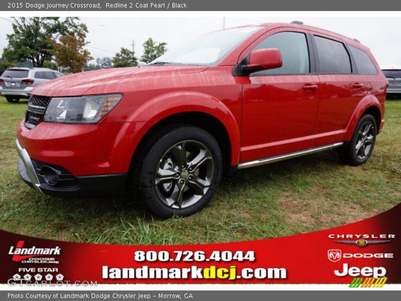Redline 2 Coat Pearl / Black 2015 Dodge Journey Crossroad