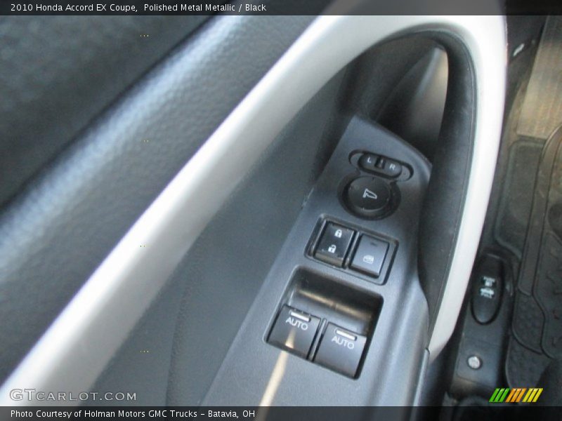 Polished Metal Metallic / Black 2010 Honda Accord EX Coupe
