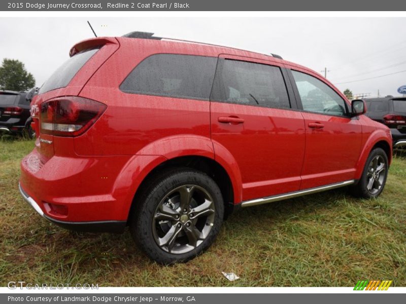 Redline 2 Coat Pearl / Black 2015 Dodge Journey Crossroad