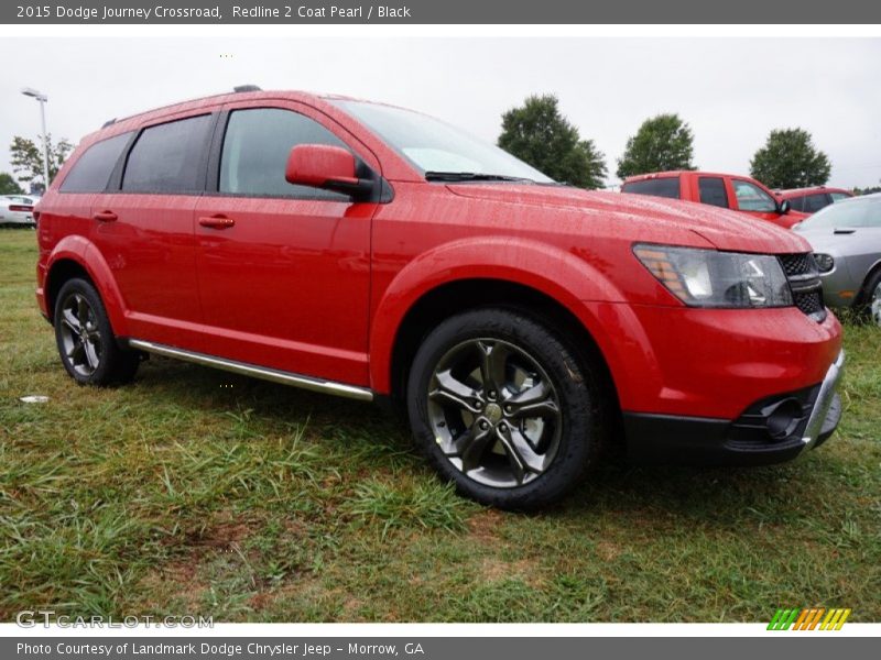 Redline 2 Coat Pearl / Black 2015 Dodge Journey Crossroad