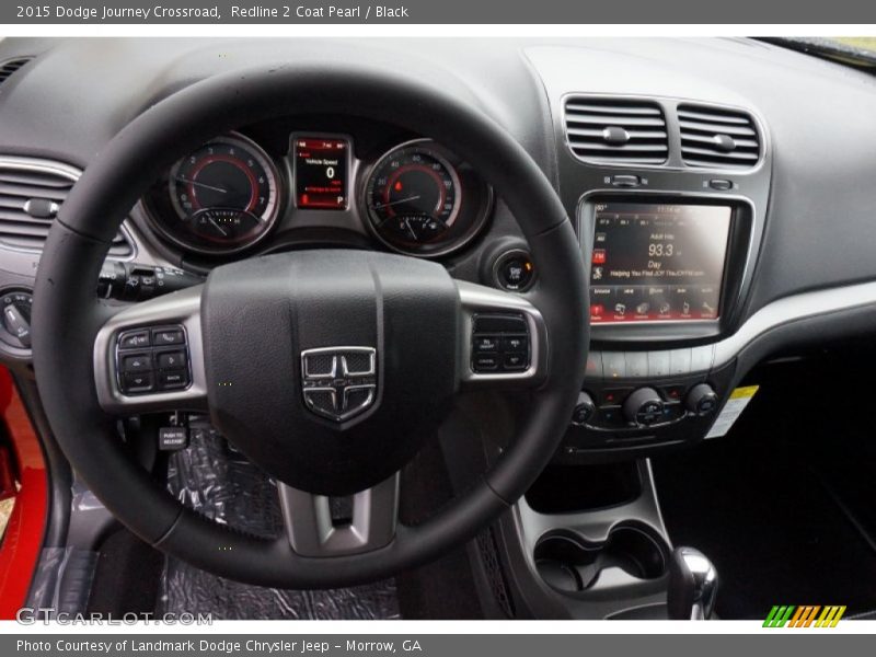 Redline 2 Coat Pearl / Black 2015 Dodge Journey Crossroad