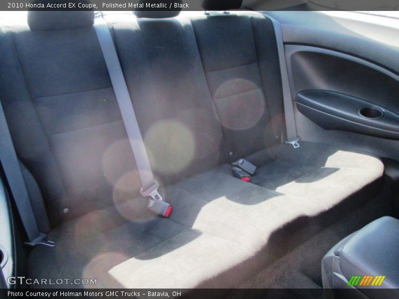 Polished Metal Metallic / Black 2010 Honda Accord EX Coupe