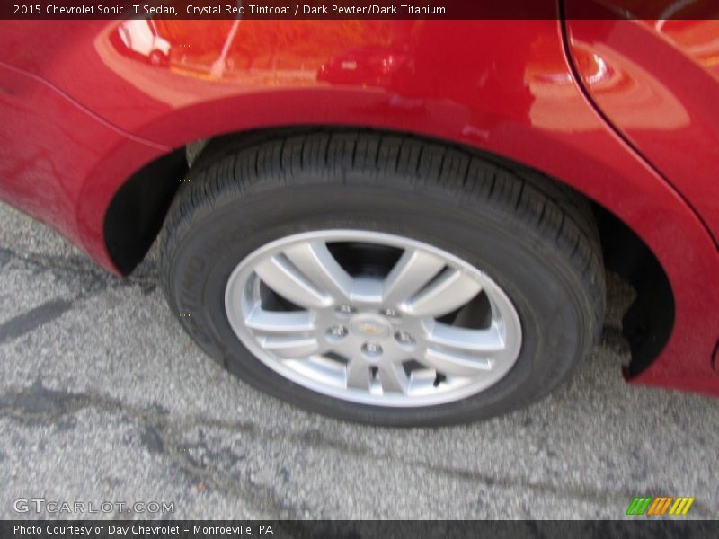 Crystal Red Tintcoat / Dark Pewter/Dark Titanium 2015 Chevrolet Sonic LT Sedan