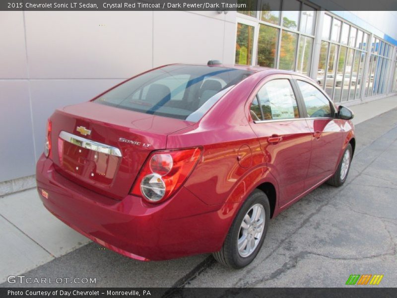 Crystal Red Tintcoat / Dark Pewter/Dark Titanium 2015 Chevrolet Sonic LT Sedan