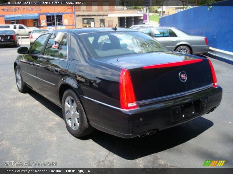 Black Raven / Ebony Black 2006 Cadillac DTS