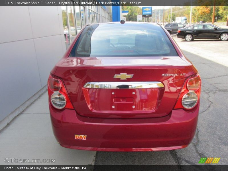 Crystal Red Tintcoat / Dark Pewter/Dark Titanium 2015 Chevrolet Sonic LT Sedan