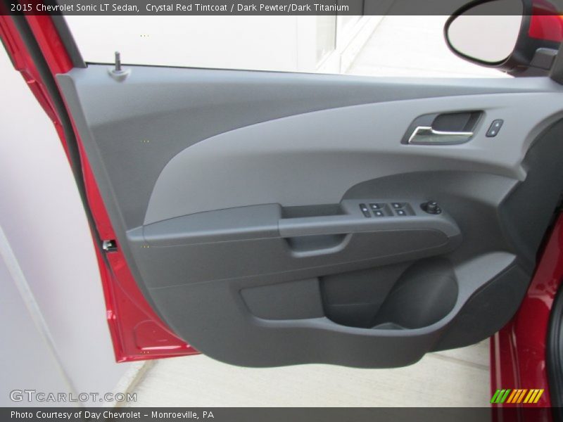 Crystal Red Tintcoat / Dark Pewter/Dark Titanium 2015 Chevrolet Sonic LT Sedan