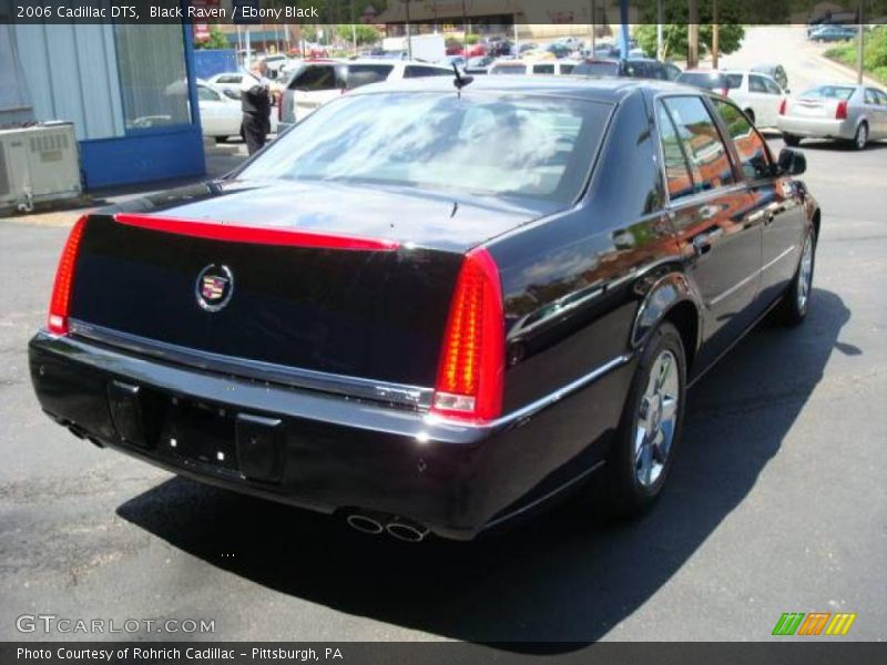 Black Raven / Ebony Black 2006 Cadillac DTS