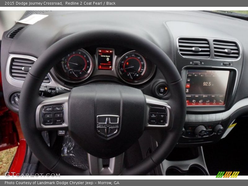 Redline 2 Coat Pearl / Black 2015 Dodge Journey Crossroad