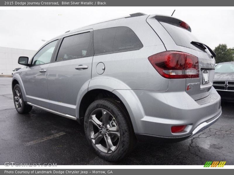 Billet Silver Metallic / Black 2015 Dodge Journey Crossroad