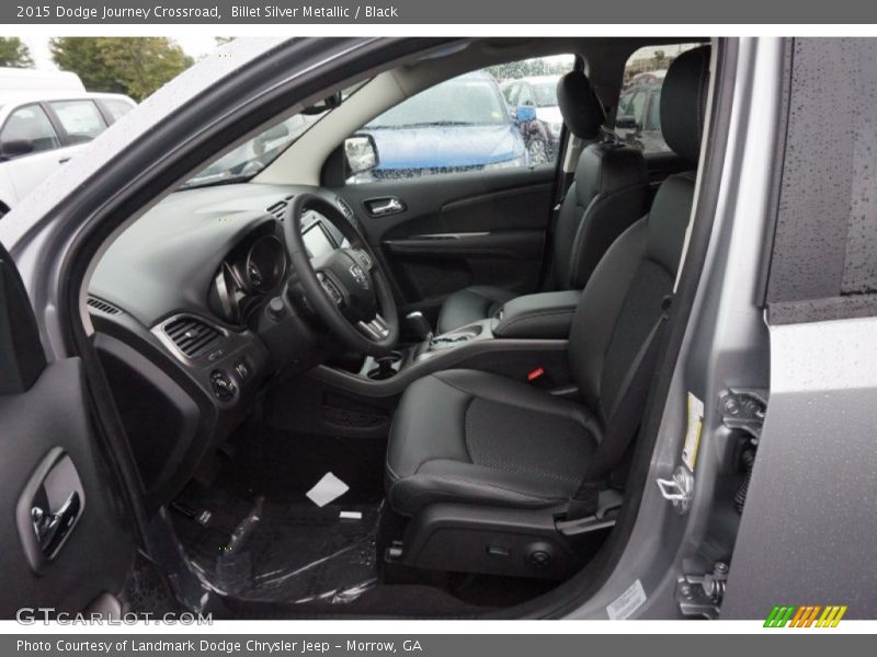 Billet Silver Metallic / Black 2015 Dodge Journey Crossroad