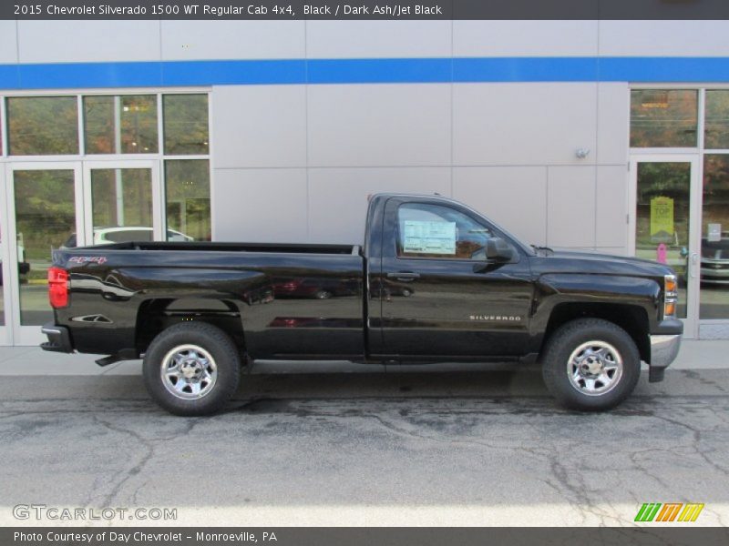 Black / Dark Ash/Jet Black 2015 Chevrolet Silverado 1500 WT Regular Cab 4x4
