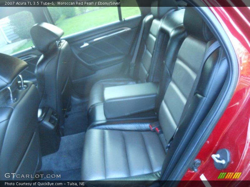 Rear Seat of 2007 TL 3.5 Type-S
