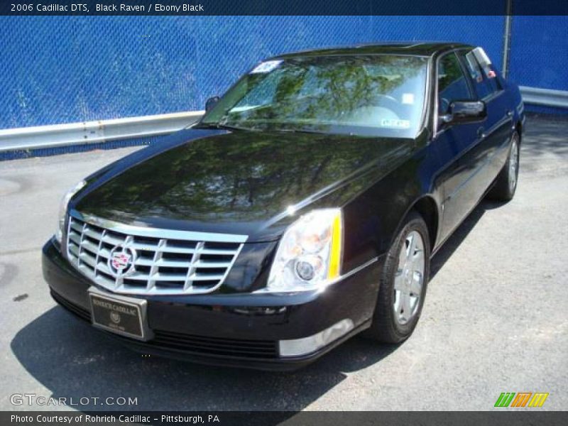 Black Raven / Ebony Black 2006 Cadillac DTS