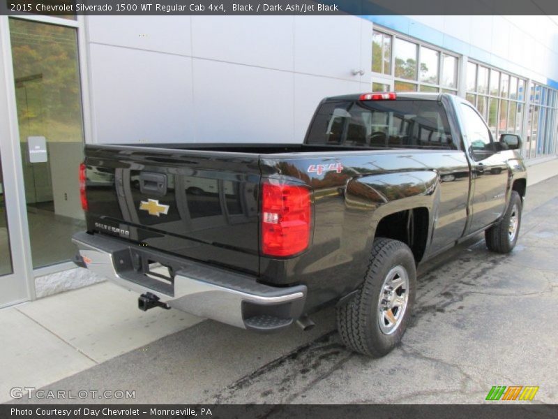 Black / Dark Ash/Jet Black 2015 Chevrolet Silverado 1500 WT Regular Cab 4x4
