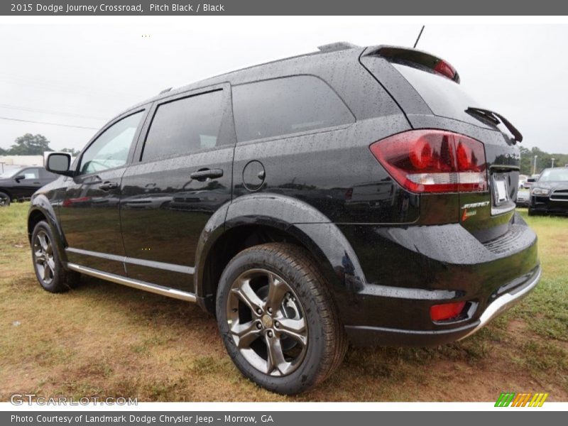 Pitch Black / Black 2015 Dodge Journey Crossroad