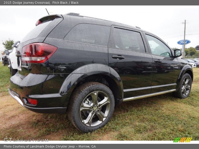 Pitch Black / Black 2015 Dodge Journey Crossroad