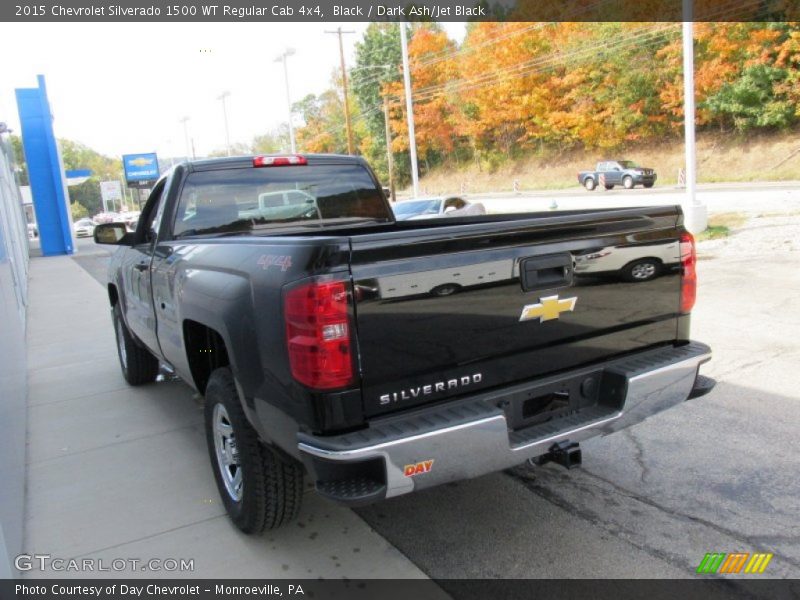Black / Dark Ash/Jet Black 2015 Chevrolet Silverado 1500 WT Regular Cab 4x4