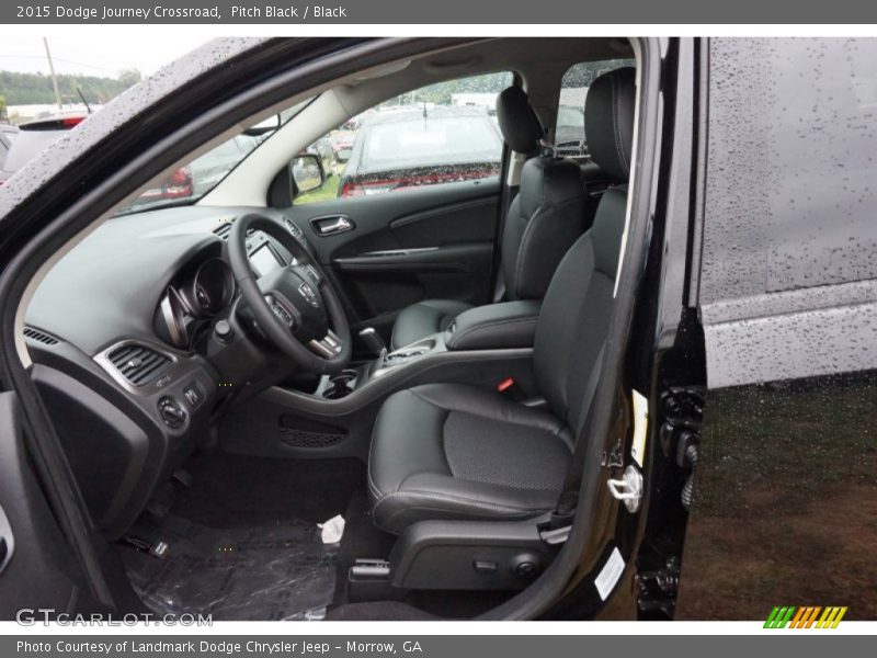 Pitch Black / Black 2015 Dodge Journey Crossroad