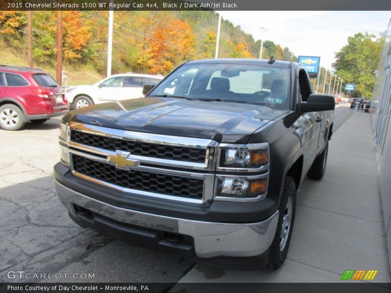 Black / Dark Ash/Jet Black 2015 Chevrolet Silverado 1500 WT Regular Cab 4x4