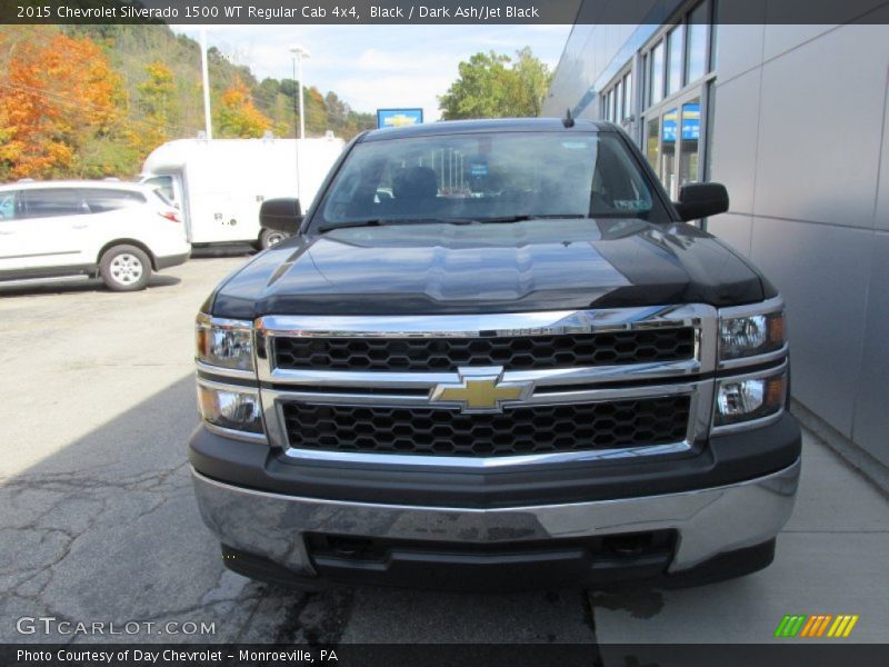 Black / Dark Ash/Jet Black 2015 Chevrolet Silverado 1500 WT Regular Cab 4x4