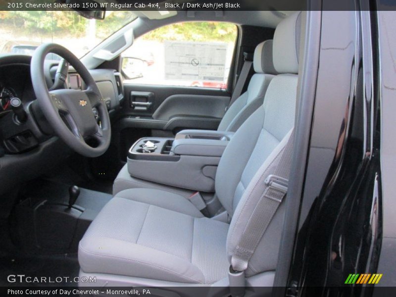 Black / Dark Ash/Jet Black 2015 Chevrolet Silverado 1500 WT Regular Cab 4x4