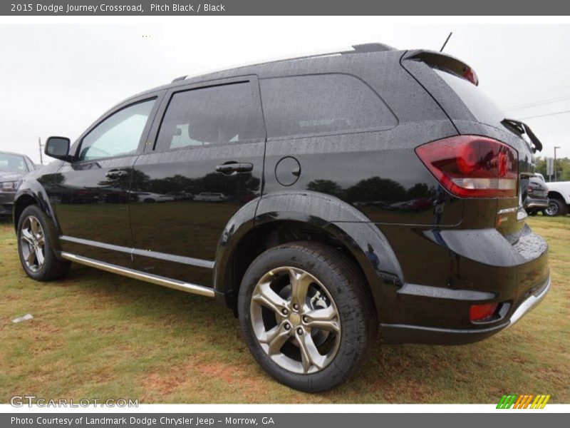 Pitch Black / Black 2015 Dodge Journey Crossroad