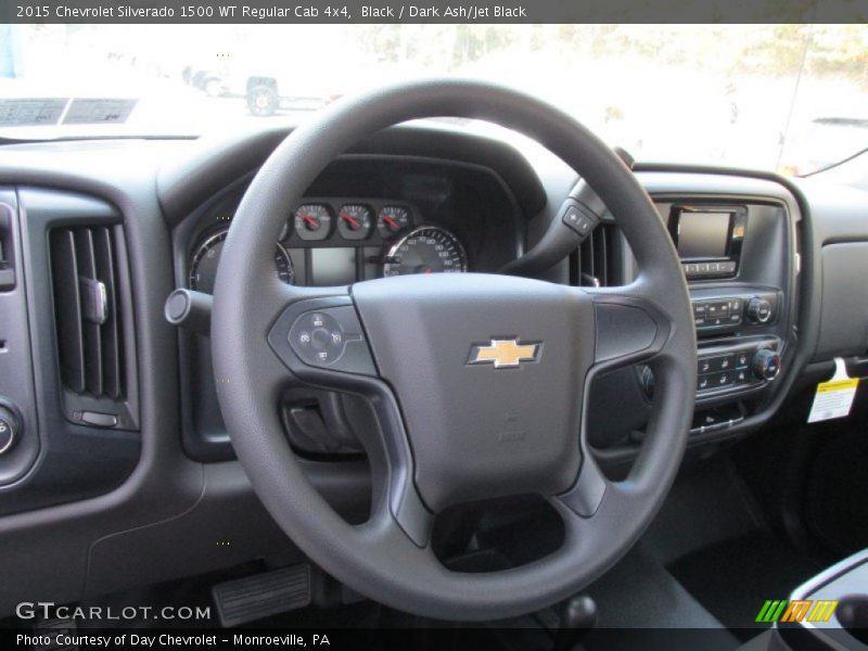 Black / Dark Ash/Jet Black 2015 Chevrolet Silverado 1500 WT Regular Cab 4x4