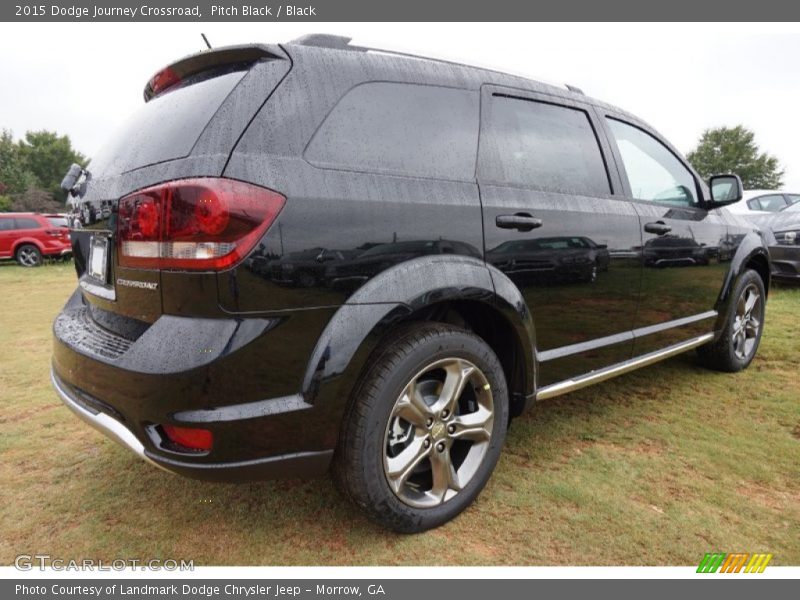 Pitch Black / Black 2015 Dodge Journey Crossroad