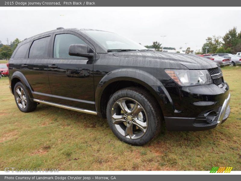 Pitch Black / Black 2015 Dodge Journey Crossroad