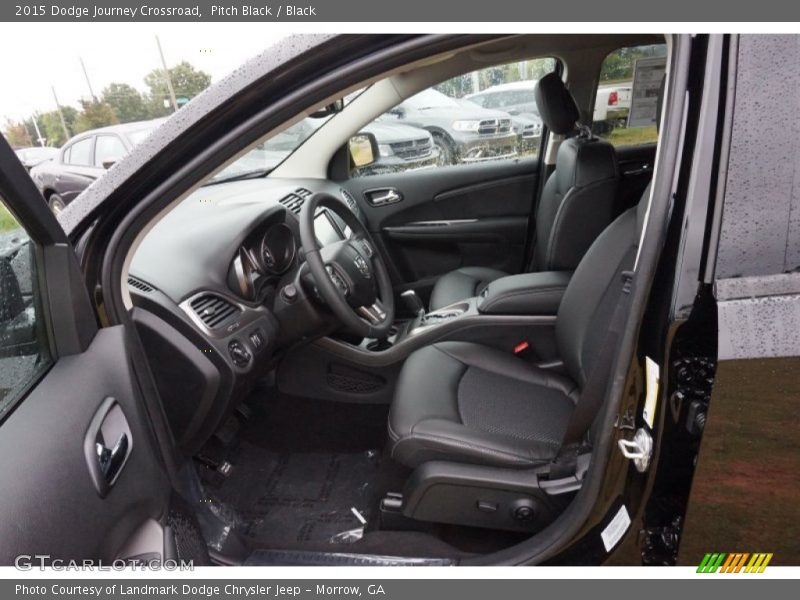 Pitch Black / Black 2015 Dodge Journey Crossroad