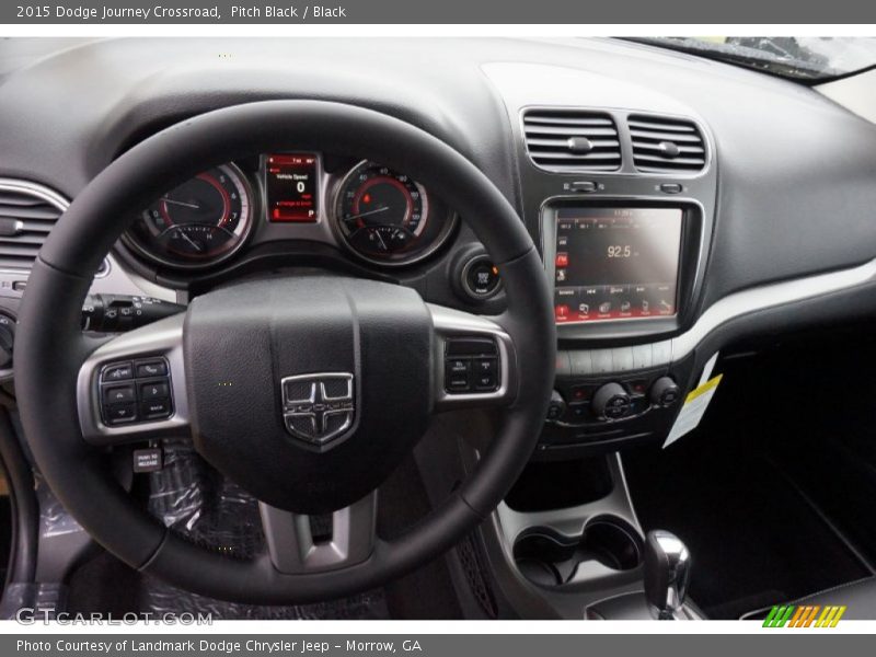 Pitch Black / Black 2015 Dodge Journey Crossroad