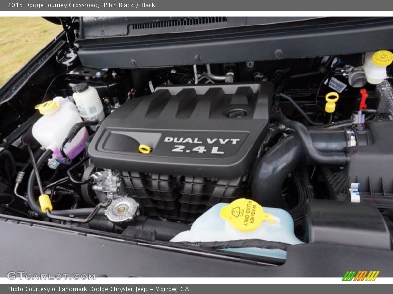 Pitch Black / Black 2015 Dodge Journey Crossroad