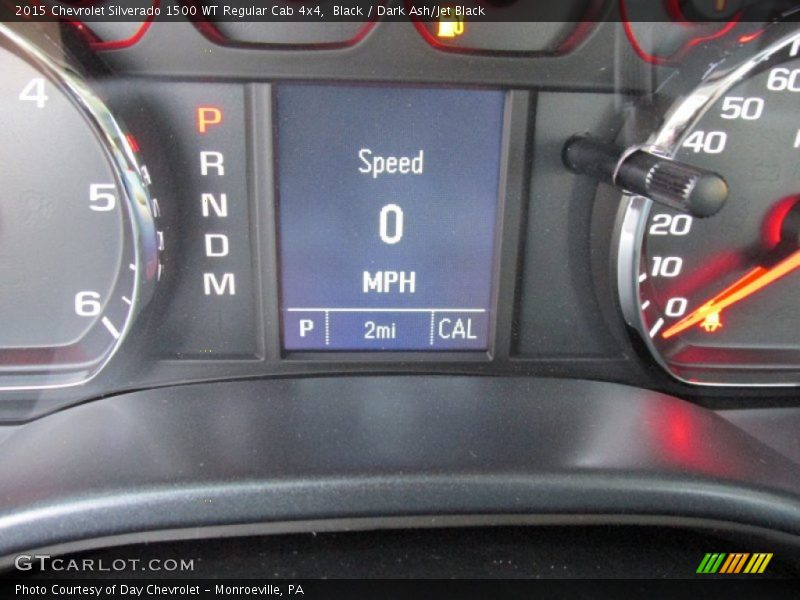 Black / Dark Ash/Jet Black 2015 Chevrolet Silverado 1500 WT Regular Cab 4x4