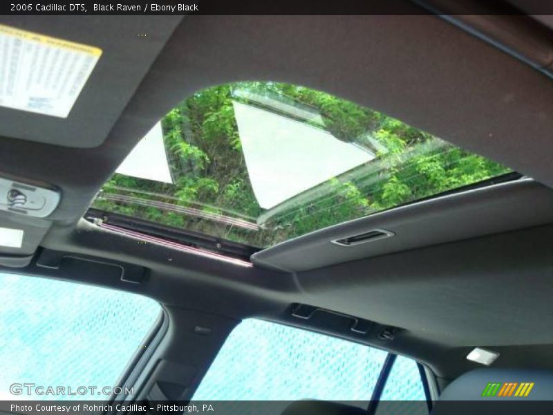 Black Raven / Ebony Black 2006 Cadillac DTS
