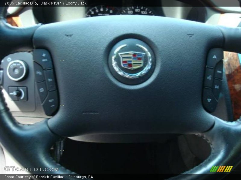 Black Raven / Ebony Black 2006 Cadillac DTS