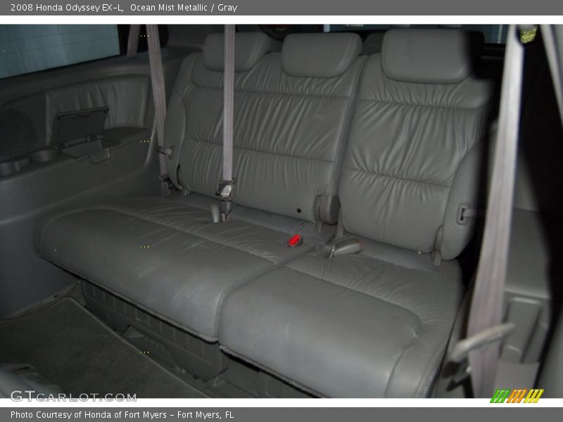 Ocean Mist Metallic / Gray 2008 Honda Odyssey EX-L