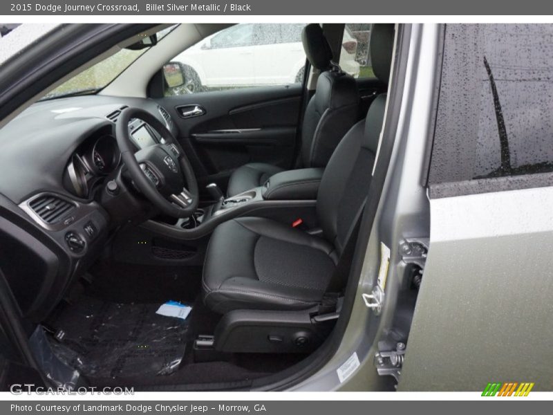 Billet Silver Metallic / Black 2015 Dodge Journey Crossroad