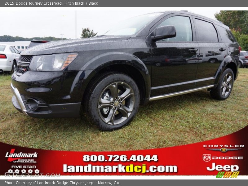 Pitch Black / Black 2015 Dodge Journey Crossroad